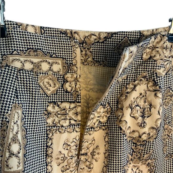 NWOT Talbots Patterned Skirt With Pockets on sides anld zipper in back- - Picture 6 of 6